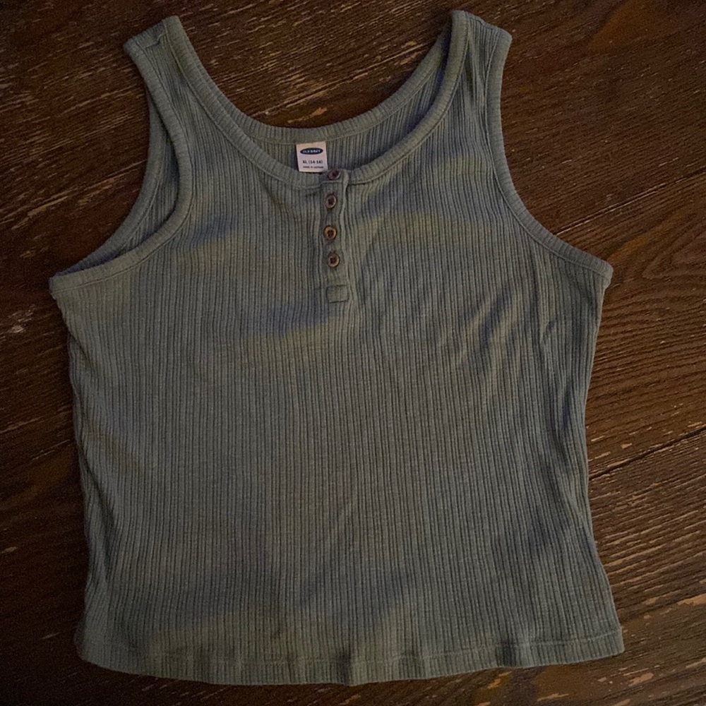 Green blue tank